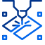 ワイヤーカット放電加工のアイコン